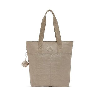 BOLSA KIPLING HANIFA SOFT TAUPE BEGE
