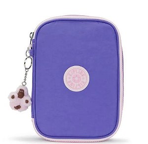 ESTOJO KIPLING 100 PENS IRIS PURPLE  ROXO