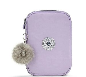 ESTOJO KIPLING 100 PENS BRIDAL LAVENDER LILAS