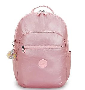 MOCHILA KIPLING SEOUL XL BRONZE PINK METROSA