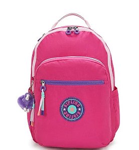 MOCHILA KIPLING SEOUL INTENSE ROSE
