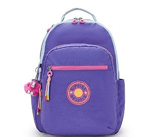 MOCHILA KIPLING SEOUL IRIS PURPLE LILAS