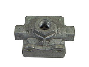 Valvula Descarga Rapida-1/4X1/4X3/8-Npt Mercedes TRUCKS E CARRETAS (0004300103)