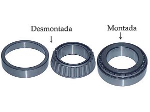 Rolamento Int.Cubo Roda Tras 75X115X33 Mercedes 710/809/812/813/912/914 (0039810005)