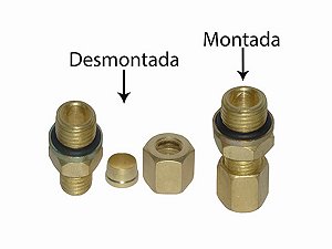 KIT Conector Macho C/Oring Tubo 12 M12X1,50 Para Sca 112/113/TODOS (812861)