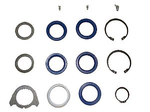 Reparo Eixo"S" S/ Rotula S/ Defletor Traseiro Ar Mercedes FREIO A AR/O 370/O 371/L 1929 (3454200241)