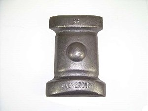 Calco Grampo Mola Traseiro Grampo Redondo Mercedes 1113/1313 (0443250131)