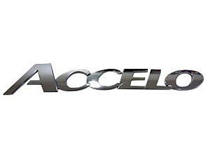 Emblema Cromado Accelo(Fixacao Adesiva) Mercedes ACCELO (9798170314)