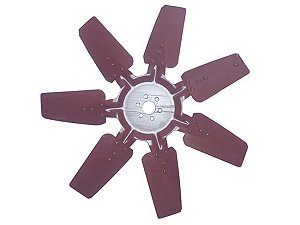 Helice/Ventilador Rebitada 34 MM 7 Pas Mercedes HPN/OM-366/L/LK/1218/1418/1618/2318/1720 (3762000224)