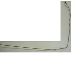 Tubo Freio Dianteiro Lado Dir. Mercedes 1313/1316/1516/L/LK/LS1313/1513 (3454208028)