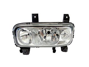 Farol Esquerdo Lente Lisa Mercedes ATEGO 2010/2012 (9738202261)