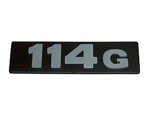 Emblema Frontal 114 Com A Letra G Para Sca SERIE 4 ATE 2003 (1390309)