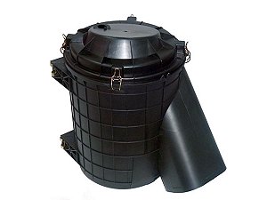 Carcaca Filtro Ar C/ Tampa Baixa Para Sca SERIE 4/5 (1335674)