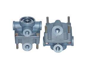 Valvula Rele/Saidas-1/2/3 = 3/8X1/2X1/4 Volks VW/FORD-CARGO/1215A/1421/12140/13130/141 (2RL607408A)