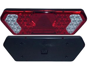 Lanterna Traseiro P/ Implemento Led 24V Direi CARRETA GUERRA (514186)