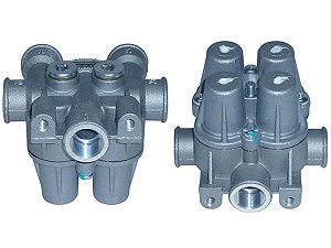Valvula Protetora 4 Circuitos Knorr Mercedes ACCELO 915C/712/914/LO916 (0034312306)