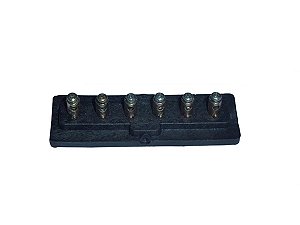 KIT Baquelite Macho Plastico 6 Polos (Reparo) TOMADA MACHO RETANGULAR BR 4946/CARRETAS (910900)