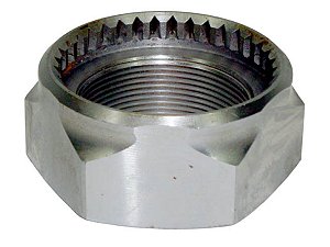 KIT Porca Manga Eixo F.Ar(40MM ) Aco Usinada Mercedes OF 1313/1513/1518/L1620 (3603320272)
