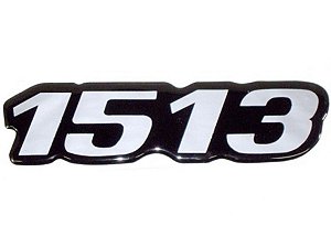KIT Emblema 1513 Preto Original Mercedes 1513 (3458178914)