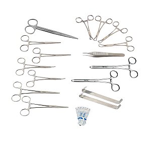 Kit Cirúrgico Profissional 16 Peças