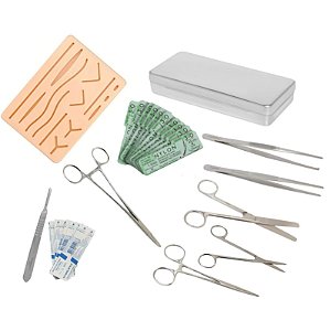 Kit completo com Pele de Treinamento e estojo 18X08X03 cm