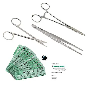 Kit Sutura Treinamento