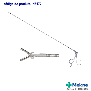 PINÇA FLEXIVEL ENDOSCÓPICA SERRILHADA 1.33 mm – 7fr – 40cm – UROLOGIA