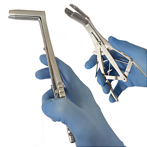 AFASTADOR ANAL TRES LÂMINAS ESPÉTULO RETAL ( SIMS / Mathieu) TRIVALVE