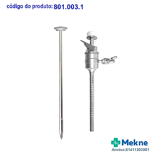 Trocarter Tipo Flip 5.5mm*95mm Ponta Piramidal