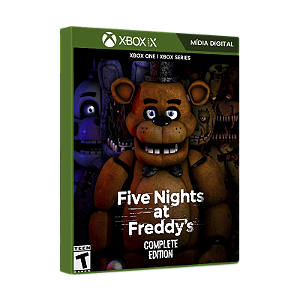 five nights at freddy's 1/2/3/4 Xbox One Mídia Digital - ALNGAMES - JOGOS  EM MÍDIA DIGITAL