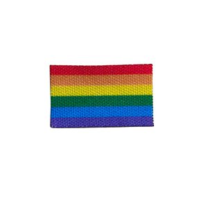 Termocolante Bandeira LGBT - 25X15mm - Venda por Unidade