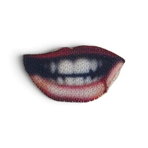 Boca termocolante - 15x8,5mm - Ideal para Boneco Assassino- venda por Unidade