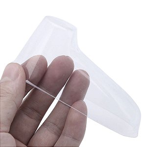 Molde plástico transparente - Tamanhos 9cm, 10cm, 11cm e 12 cm - Venda por par