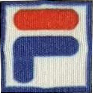 Emblema Termocolante FILA - Tamanho 14X14mm - (Venda por par)