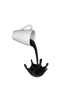 Item Decorativo DeCoffee Xícara 3D