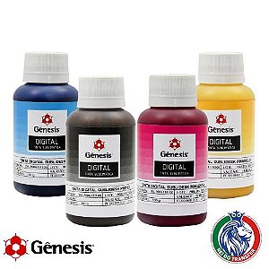 Tinta Sublimatica Gênesis Kit 4 Cores