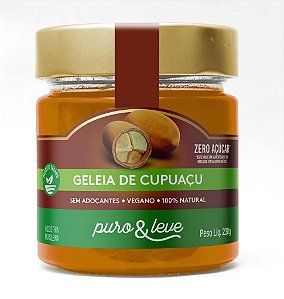 Geléia de Cupuaçu 230gr - Puro&Leve