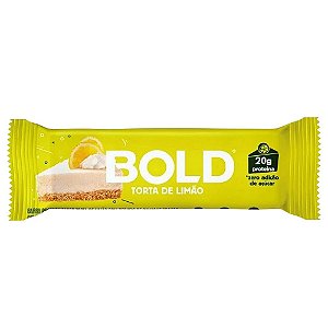 Barra de proteína sabor Torta de Limão 60g - BOLD