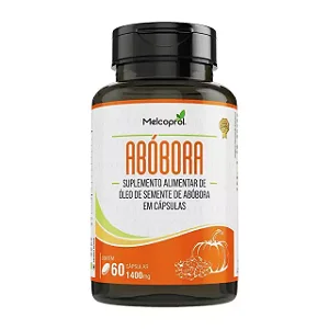 Óleo De Semente De Abóbora 1400 mg - 60 Cápsulas - Melcoprol