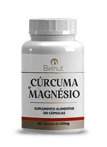 Curcuma e Magnesio 450mg- 60 caps-Belnut