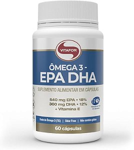 Ômega 3 EPA 540mg- DHA 360mg -60 Caps- Vitafor