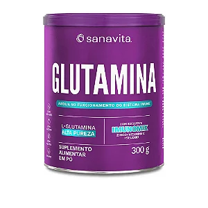 Glutamina 300g - Sanavita