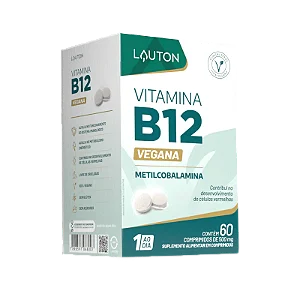 Vitamina B12 Metilcobalamina- 60 Comp.- Lauton