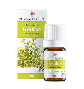 Óleo Essencial Erva Doce 5ml Phytoterapica