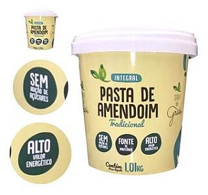 Pasta de Amendoim Integral 1,010kg - Terra dos Grãos