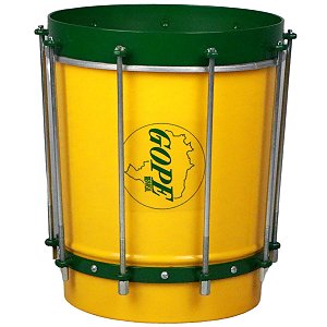 Cuíca Gope 9" 28cm Brasil Aro Largo Alumínio OUTLET