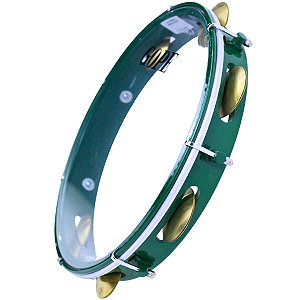 Pandeiro Gope 11" Verde Escuro Super Leve OUTLET