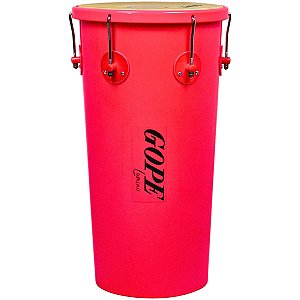 Rebolo Tantan Gope 11" 55cm Luminix Rosa Neon Cônico Alumínio