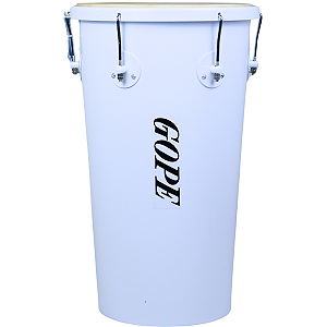 Rebolo Tantan Gope 12" 55cm Branco Cônico Aluminio OUTLET