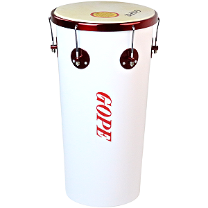 Rebolo Tantan Gope 11" 55cm Branco Aro Cereja Alumínio OUTLET